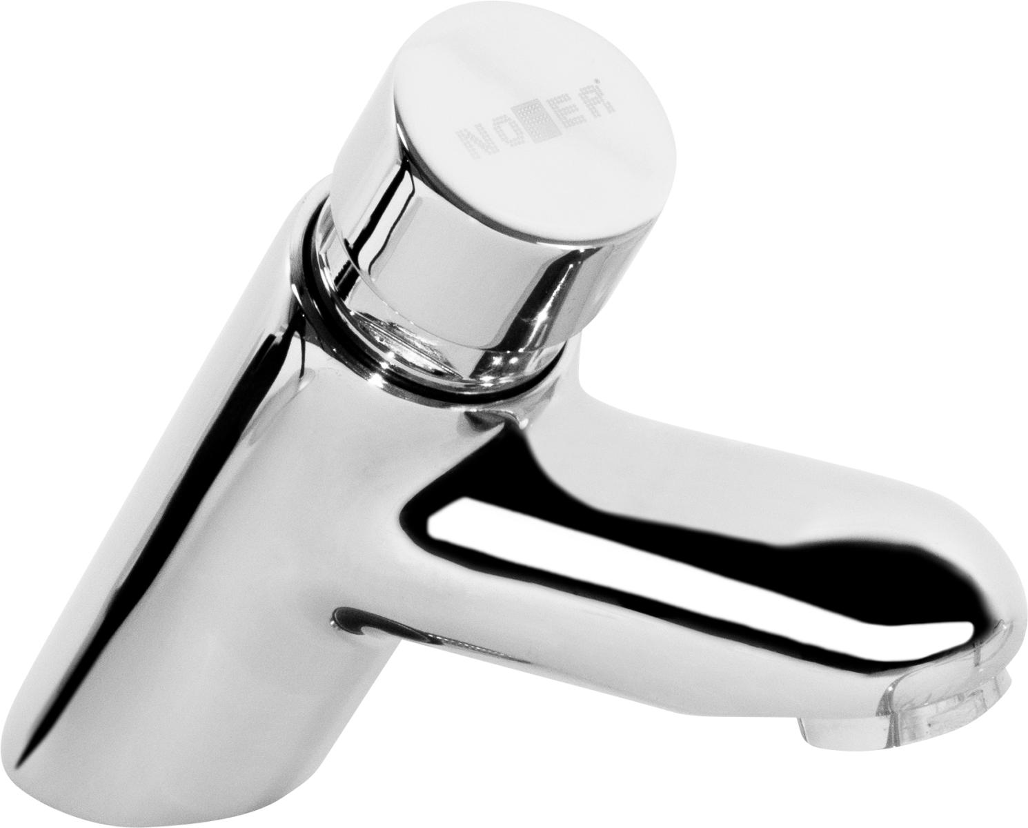 Grifo temporizado un agua para lavabo encimera pulsacio Nofer